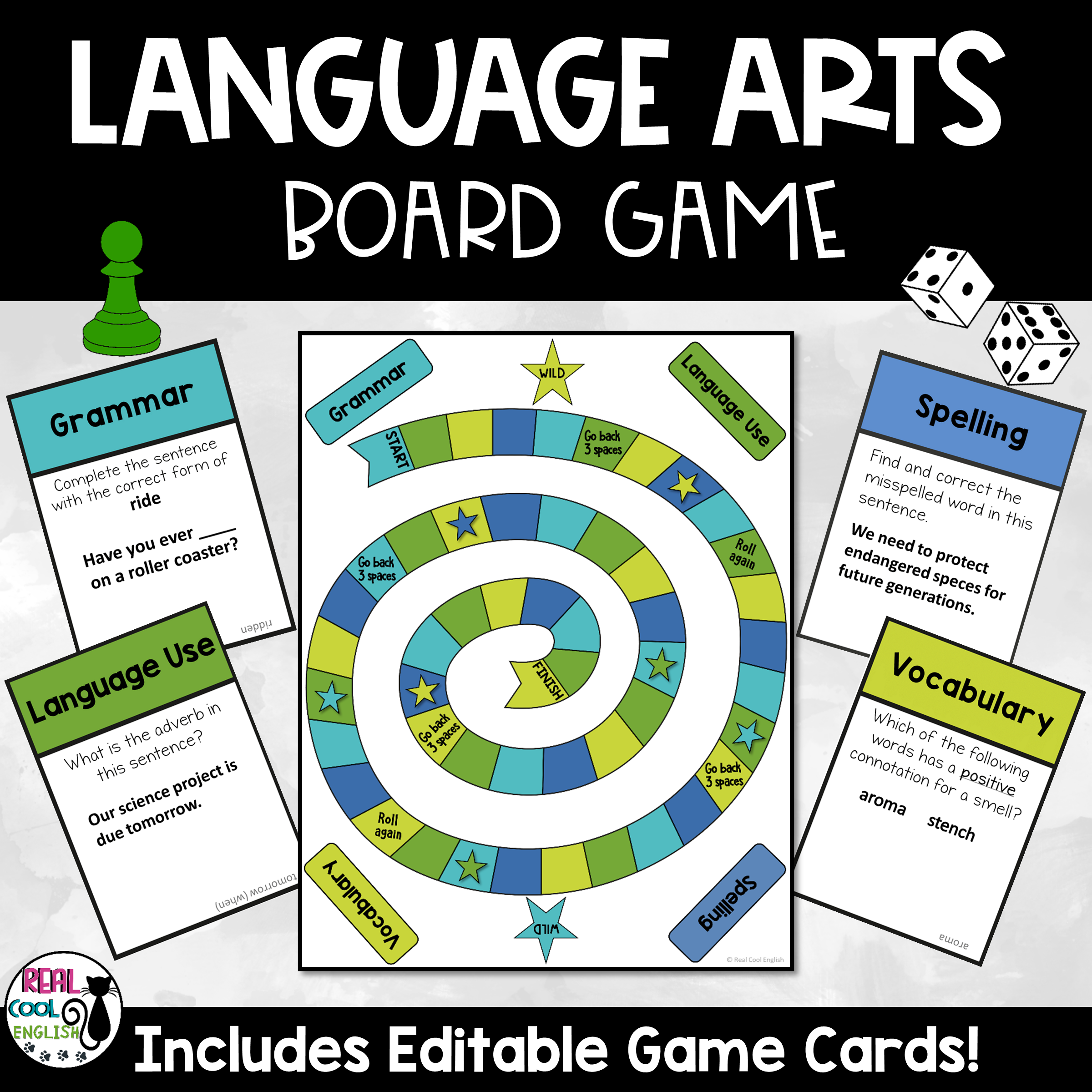 Language Arts Board Game