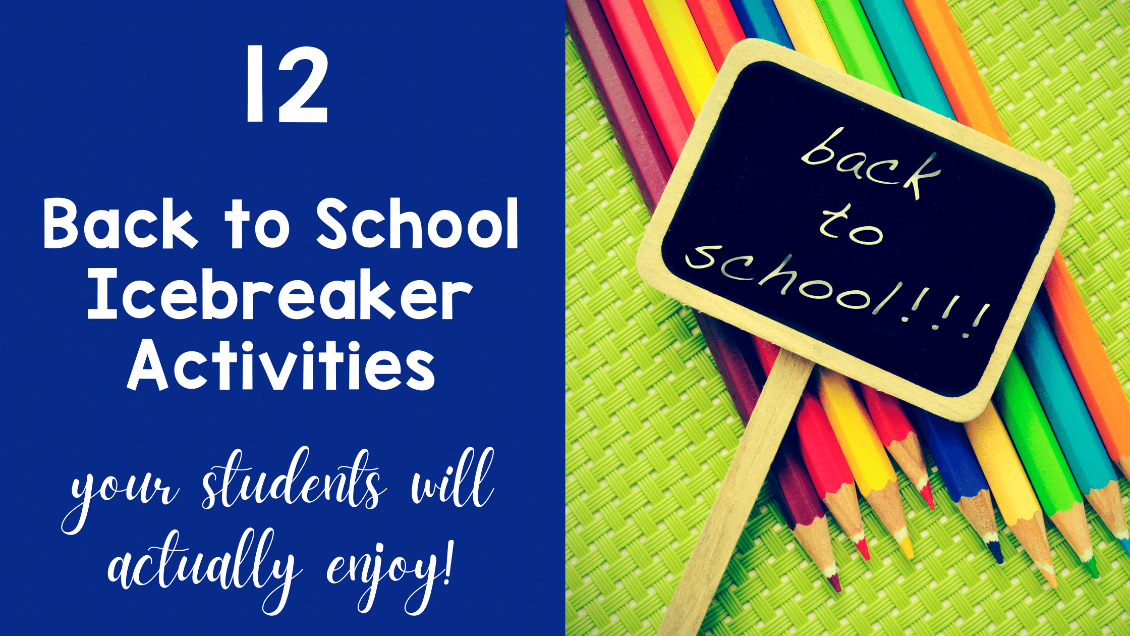 10 Awesome Middle School Icebreakers Your Students Will Love