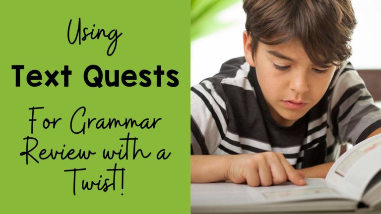 Using Text Quests for grammar review with a twist